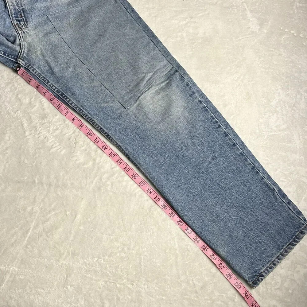 Levi's 550 relaxed fit vintage Faded men's 40×30 blue Jeans Light Wash